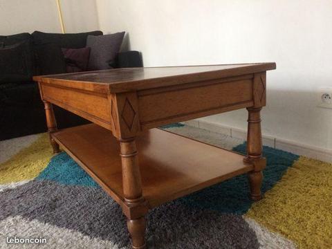 Table basse en bois