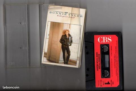 Bonnie Tyler Cassette audio Hide Your Heart 10 tit