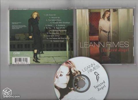 LeAnn Rimes Cd original Twisted Angel