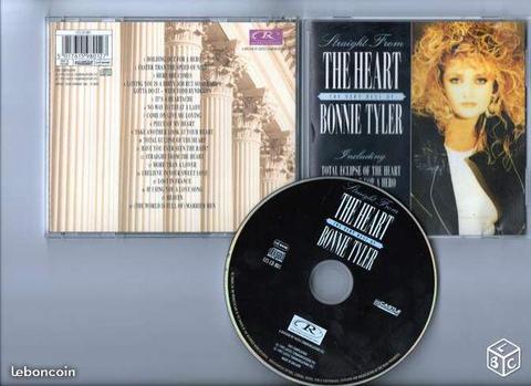 CD Bonnie Tyler Straight from the Heart 18 titres