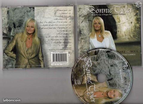 Bonnie Tyler Heart and Soul 13 TITRES TRES RARES