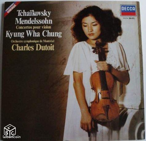 Vinyle : Tchaïkovsky, Mendelssohn, Dutoit