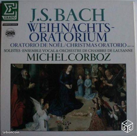 Vinyle : Bach, Weihnachts - Oratorium, Corboz