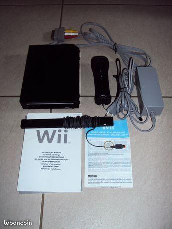 Console Nintendo Wii noire