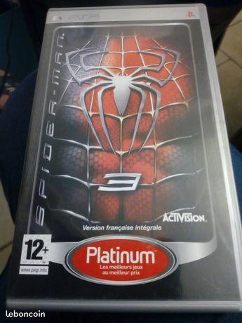 jeu psp spiderman3