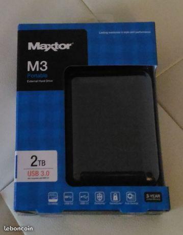 MAXTOR disque dur externe 2.5 2 To USB 3.0 > 2.0