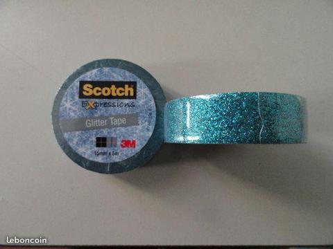 Glitter tape , bande adhésive ruban