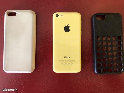 iPhone 5c jaune
