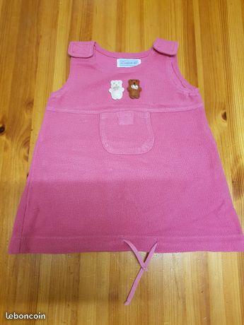Robe rose bébé