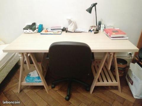 Bureau + chaise de bureau