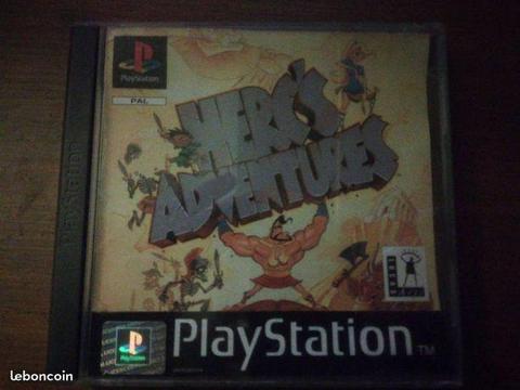 Herc's Adventures PS1 rare