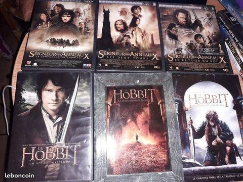 Trilogie du hobbit et le seigneur des anneaux