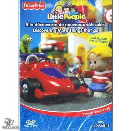 Little People DVD Découverte De Nouveaux Véhicule