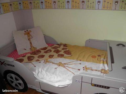 Parure de lit motifs girafes