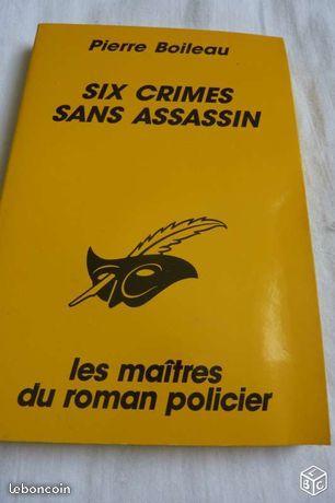 Six crimes sans assassin - Livres7