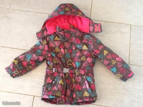 Blouson veste de ski 5 ans fille TBE