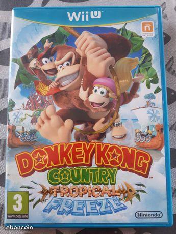 Donkey Kong Tropical Freeze Wii U neuf