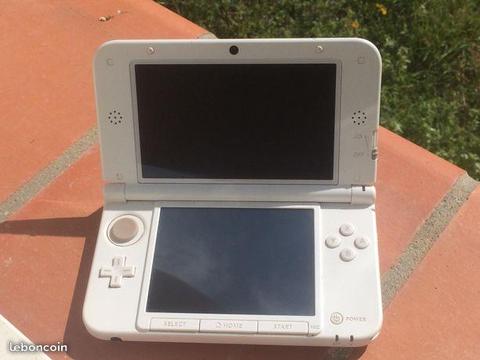 Console 3ds xl blanche