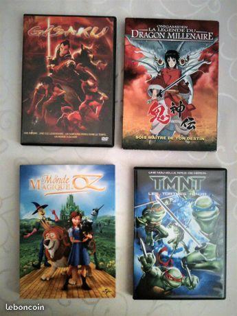 Lot de 4 DVD : Manga et Animation
