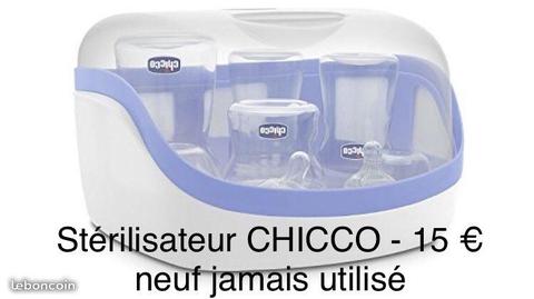 Sterilisateur marque chicco - neuf