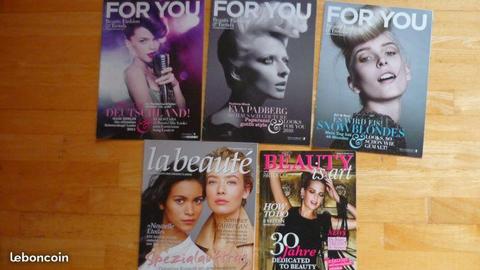 Magazines Beauté coiffure parfumerie stars