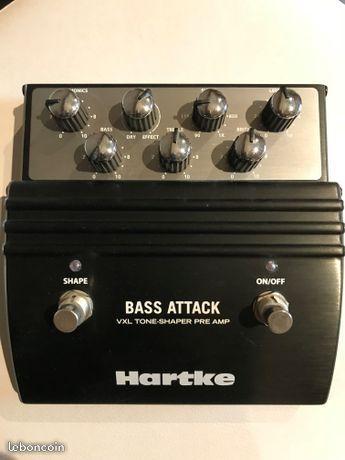 Pédale HARTKE guitare basse Bass Attack