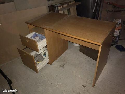 Bureau + meuble rangement