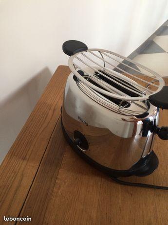 Grille pain toaster Philips inox