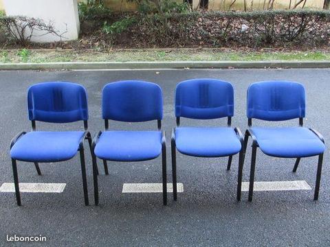 6 chaises de bureau
