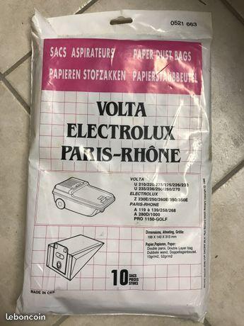 Sachet 10 sacs aspirateur electrolux volta paris