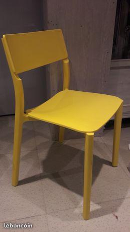 Chaise jaune modèle JANINGE - IKEA