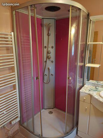 Cabine de douche avec jet hydromassant