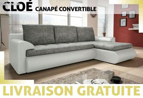 Canapé Convertible CLOE LIVRAISON GRATUITE