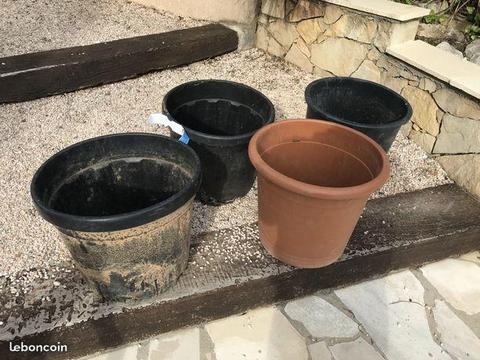 Pot bac bassine pour plantation arbre