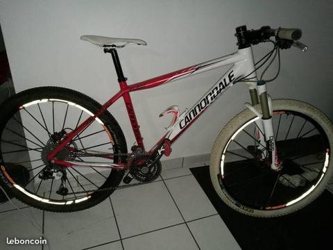 vtt cannondale taille s