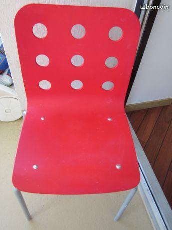 IKEA - Chaise rouge JULES
