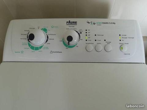 machine à laver de marque Faure