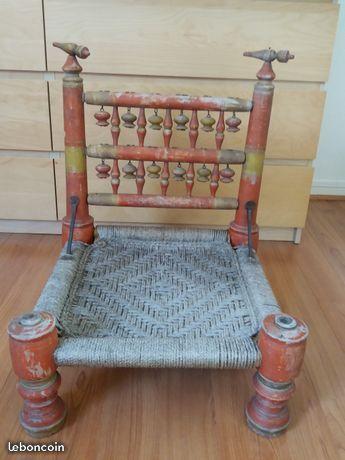 Chaise indienne ancienne Piddah