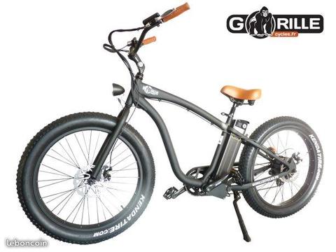 Gorille -> Vélo Fat Bike électrique haut de gamme