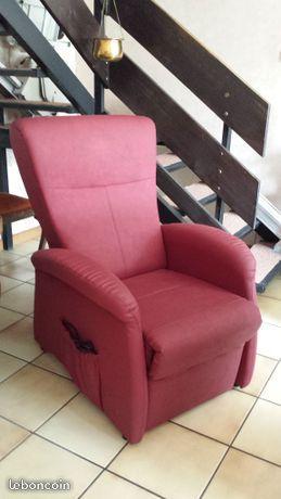 Fauteuil massant chauffant inclinable