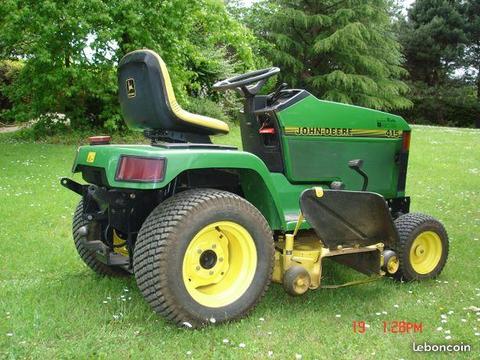 Micro tracteur John Deere 415