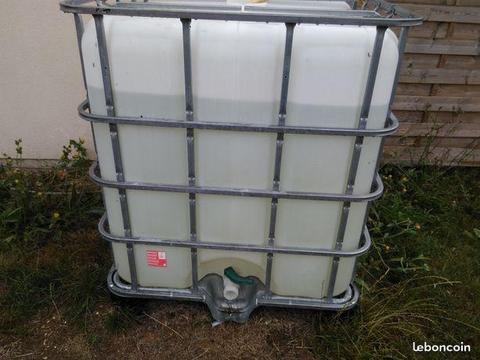 Bac récupérateur d'eau de pluie