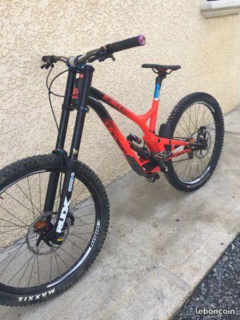 Commencal v4 monter carte