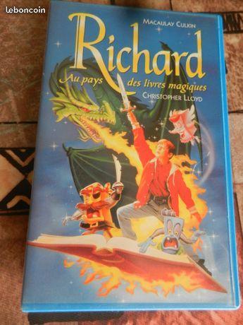 Richard Au pays des livres magiques CASSETTE