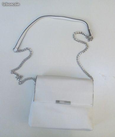 Sac besace Blanc NEUF Marina Galanti