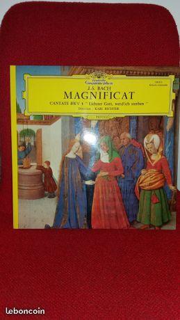 Vinyle 33 tours Bach Magnificat & Cantate BW8