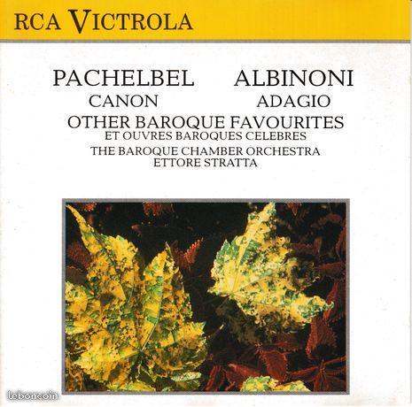 CD Pachelbel / Canon / Albinoni / Adagio Baroques