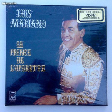 COFFRET 3 disques 33T LUIS MARIANO NEUF