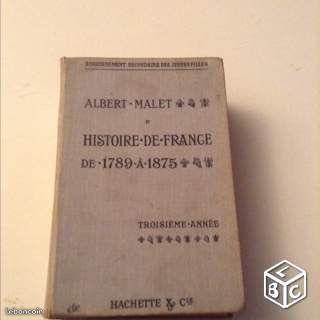 Albert Malet Histoire de France de 1789 à 1875