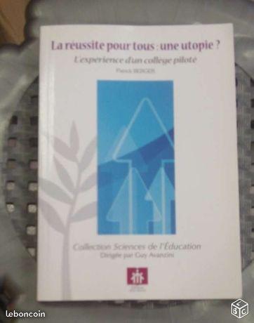 Patrick Berger : La réussite pour tous : une utopi